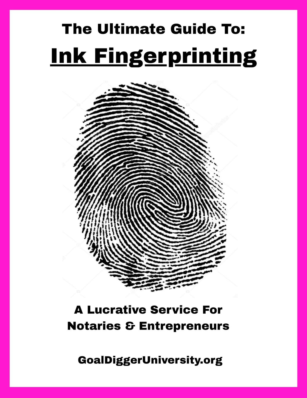 The Ultimate Guide To Ink Fingerprinting