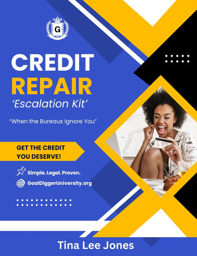 Credit Repair Escalation Kit – When the Bureaus Ignore You!