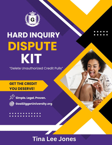 Hard Inquiry Dispute Kit – Delete Unauthorized Credit Pulls