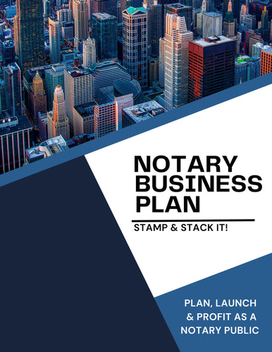Notary Business Plan: Stamp & Stack It
